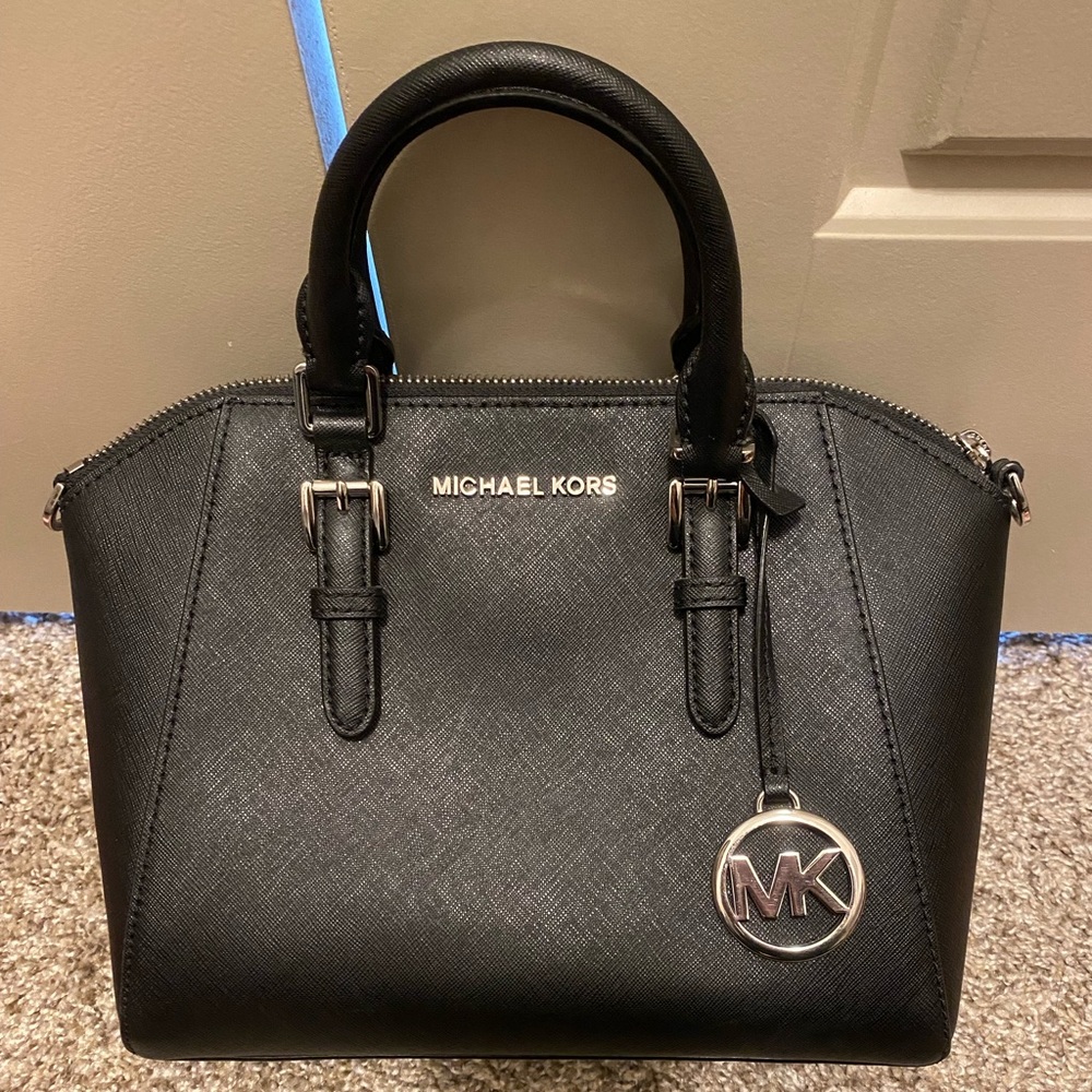 Michael Kors - Ciara black messenger bag